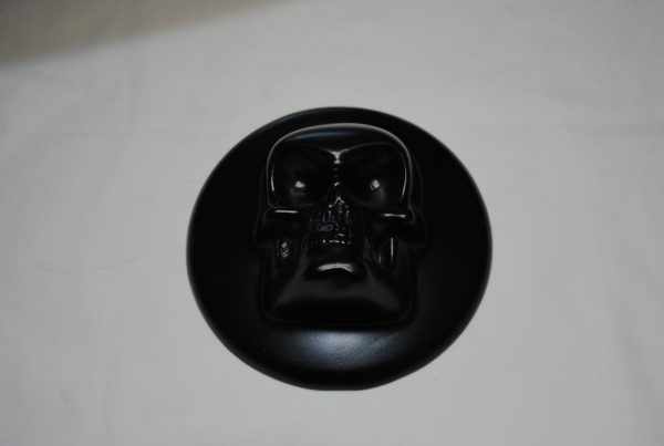 skull air cleaner cover